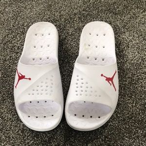 Jordan white slip onesies 13